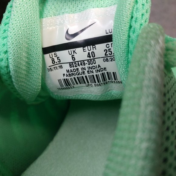 Nike In Season TR 6 Womens Running Shoes Size 8.5 Sneakers Green 852449-300 - Picture 3 of 10